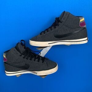 Nike Sweet Classic High Black/Grey/Purple/Yellow (416173-017) Womens Size 10
